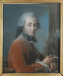 Retrato del arquitecto Jacques Gondouin de Folleville 1737-1818
