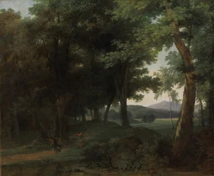 Un bosque con Apolo y Dafne, 1810