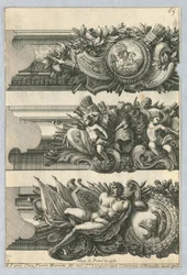 Diseño para marcos pintados, de "Bordures de Tableau"