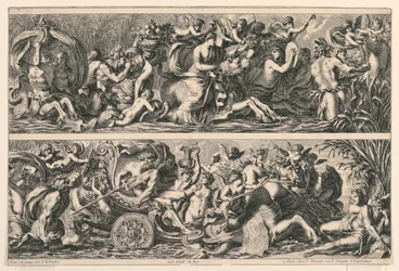 Dos frisos, de "Frises Feuillages et Autres Ornemens"