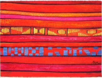 Telas marroquíes 1, 2013