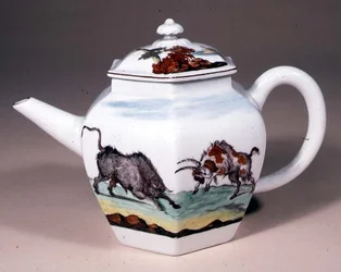 Tetera de Chelsea, c.1755