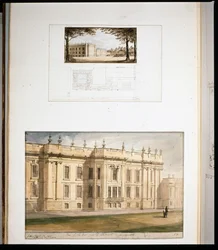 Diseños para la Elevación Este, Chatsworth House