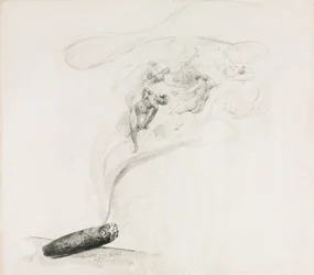 En el humo, 1800s