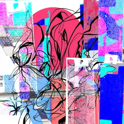 Resumen: Rosa, azul, flor
