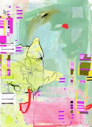 Capas abstractas llenas de colorido