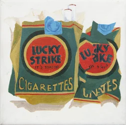 Paquetes Lucky Strike verdes (acrílico)