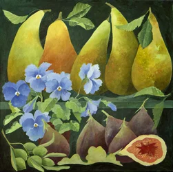Fruta mixta, 2013 (acrílico sobre lienzo)
