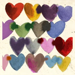 CORAZONES DE TINTA