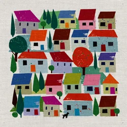 Rudi In The Village, 2021 (técnica mixta)