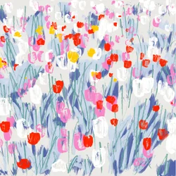 Campo de tulipanes