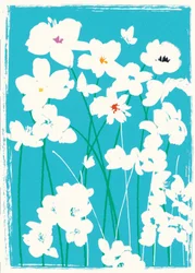 Flores Turquesas