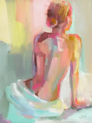 Mujer posando