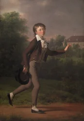 Un niño corriendo. Marcus Holst von Schmidten