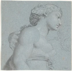 Júpiter y Juno, copia de Annibale Carracci