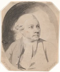 Retrato del poeta F.G. Klopstock (1724-1803)