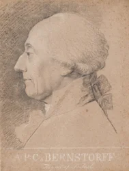 Retrato del estadista A.P. Bernstorff