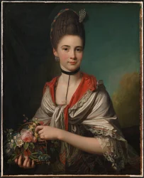 Retrato de Anna Elisabeth Battier, nacida Storp