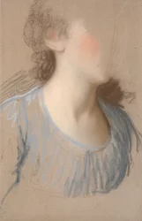 Estudio del cuello de una dama