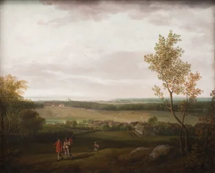 Vista del campo cerca de Jægerspris