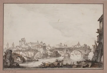 Capricho con, entre otros, Ponte Rotto. Roma