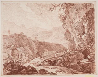 Paisaje fantástico italiano