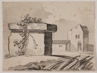 Ruina y casa