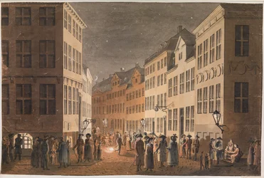 Parte de Østergade vista desde Kongens Nytorv