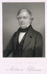 Millard Fillmore, grabado por Thomas B. Welch (1814-74) después de un daguerrotipo