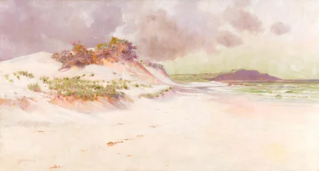 El margen solitario del mar
