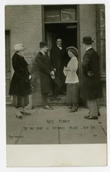 Adele Kennedy, la única guía de Greenwich Village, Nueva York, EE.UU.