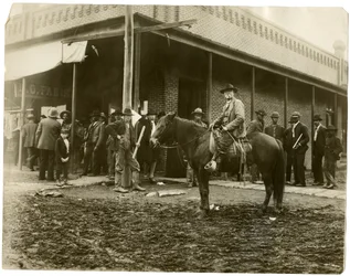 Escena callejera en Arkansas