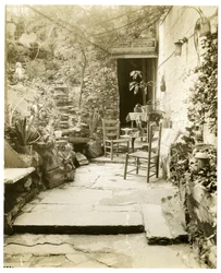 Hogar de George y Mary Stonehill, artistas, Greenwich Village, Nueva York, EE.UU., c.1936-37