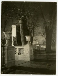Memorial de Shaw por la noche, Boston, EE.UU., c.1902-10