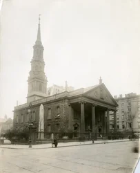 Capilla de San Pablo, Broadway, Nueva York, EE.UU., c.1905-40