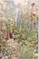 Un niño con flores silvestres, de "A Child
