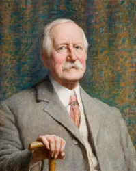 Retrato de Jethro Anstice Cossins, 1912