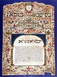 Contrato de matrimonio judío, “Ketubah”