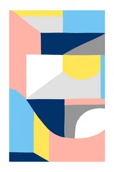 Bloques de color geométricos