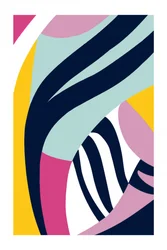 Flujo abstracto vibrante