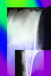 Flujo digital vibrante