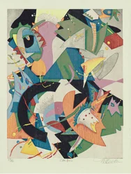 Con Brio, 2011 (xilografía)