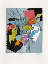 Epiphelyum, 2015 (xilografía)