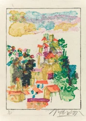 Petit Tourrette, 2009 (xilografía)