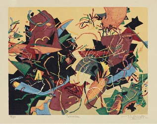 Petrushka, 2000 (xilografía)