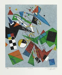 La línea (xilografía)