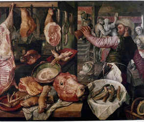 Carnicería. (Mercado de carne). Particular