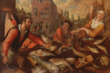 La lonja (óleo sobre lienzo)