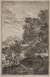 Paisajes al estilo de Salvator Rosa