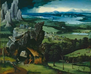 Paisaje con San Jerónimo